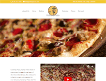 Tablet Screenshot of gaslamppizza.com